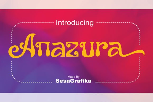 Anazura: A Vintage Script Font That Elevates Digital Branding