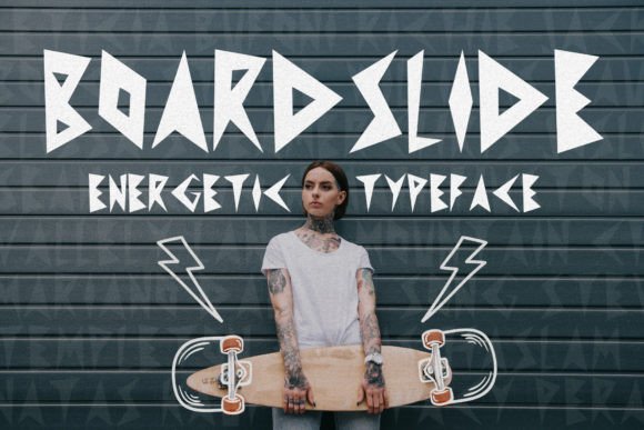 Boardslide: A Display Typeface That Cuts Through the Feed