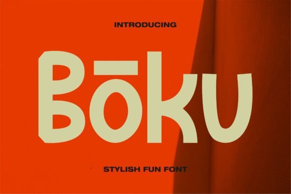 Boku Font: A Display Typeface for Memorable Branding