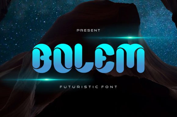 Bolem: A Futuristic Display Font for Marketing Campaigns