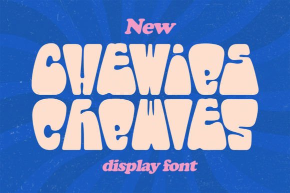 Chewies Display Font: Playful Typography for Campaigns