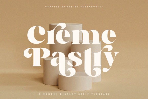 Creme Pastry Font for Clear, Elegant Marketing Visuals