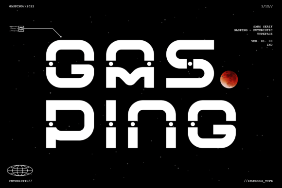 Gasping Font: The Display Typeface That Grabs Attention