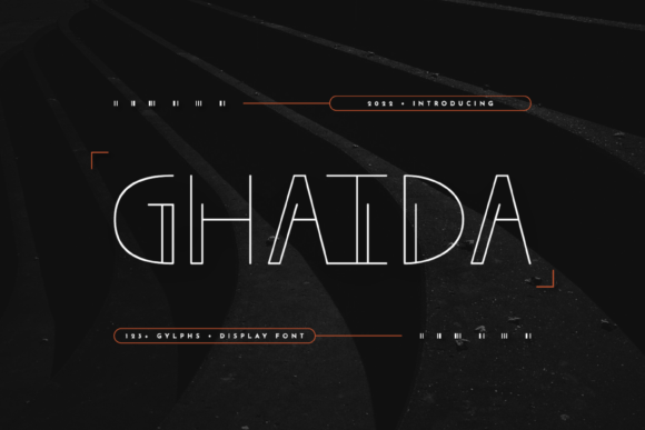 Ghaida: A Cool Display Font for Thoughtful Publishing