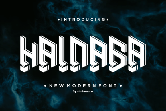 Hainaga: A Modern Display Font for Editorial Impact