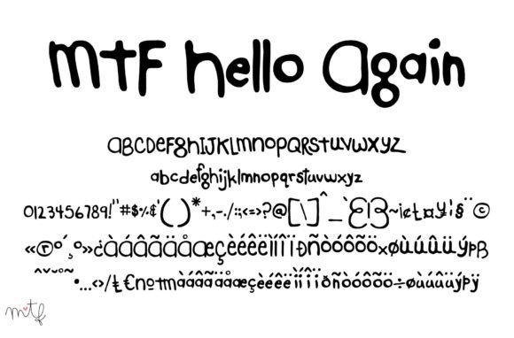 Hello Again: A Display Font That Feels Like Coming Home