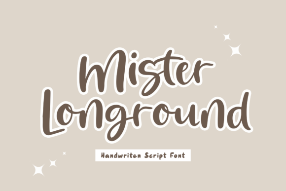 Mister Longround: A Handwritten Display Font That Feels Like a Thoughtful Gesture