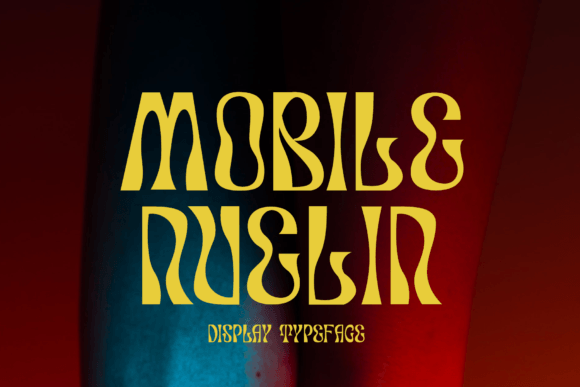Mobile Nuelin: The Retro Serif Font for Crafty Projects