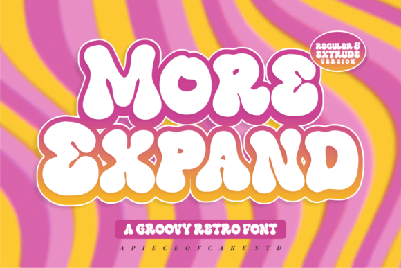 More Expand: A Display Font That Makes Your Headlines Pop