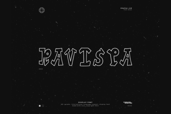 Ravispa: A Playful Display Font for Brilliant Business Branding