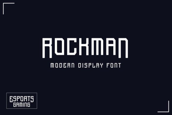 Rockman: A Modern Display Font for Standout Business Branding