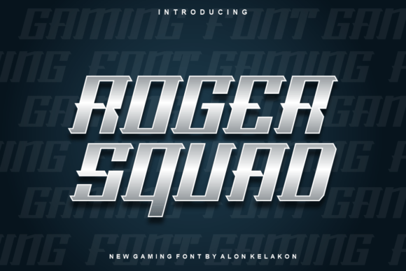 Roger Squad: A Bold, Confident Display Font