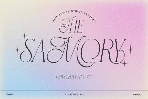 Samory: A Refined Display Font for Elegant Web Design