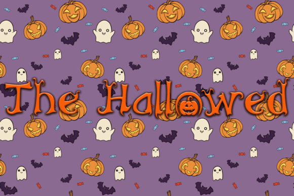 The Hallowed Typeface: Real Branding Use for Quirky Projects