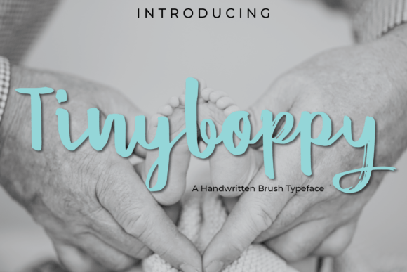 Tinyboppy: A Brush Display Font That Feels Like a Maker’s Secret Ingredient
